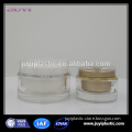 Hot sell 15g acrylic cosmetic clear face cream empty jar